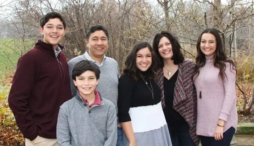 LifeOnRecord founders Alaa and Mary with their four children