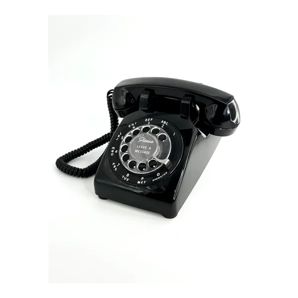 Black LifeOnRecord wedding guest book phone