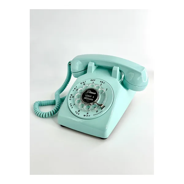 Turquoise LifeOnRecord wedding guest book phone