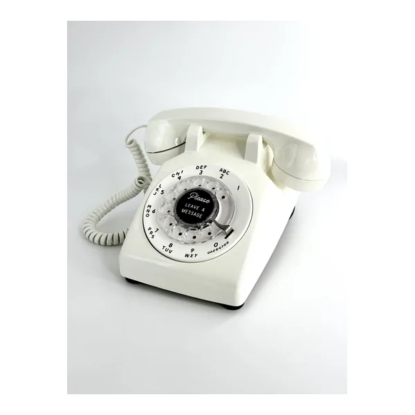 White LifeOnRecord wedding guest book phone